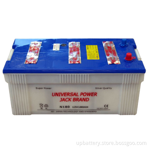 Dry Charged Automotive Starter Batteries N180 12V 180ah